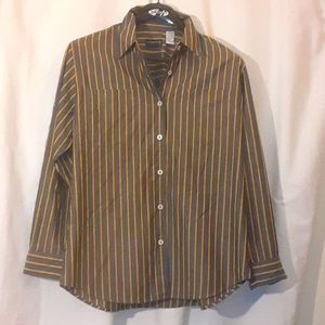 Liz Claiborne Lizsport button down blouse